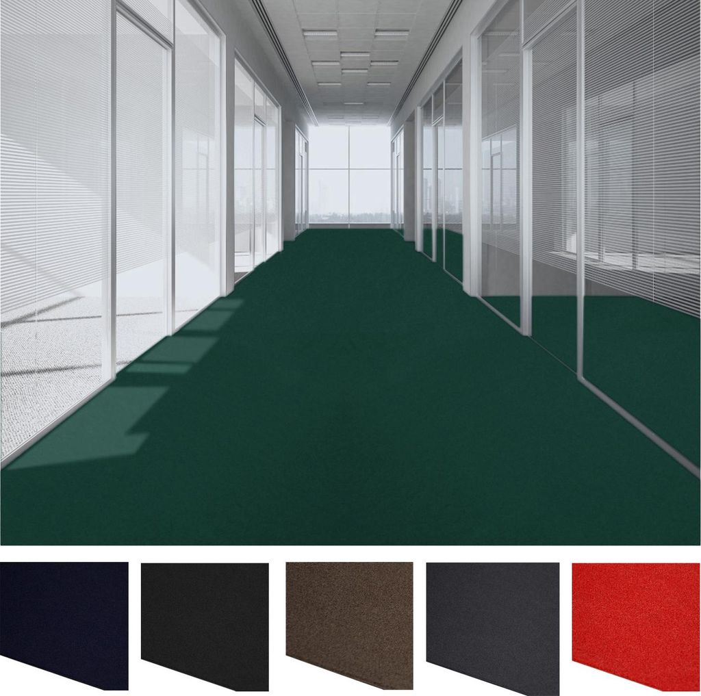 MDEKOR Nadelvlies Teppichboden, Grün, 2m breit, 600 x 200 Produktbild 