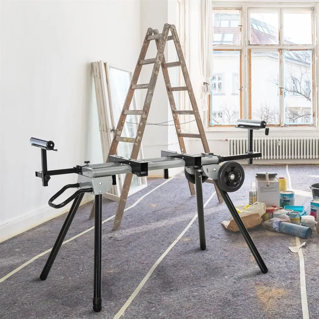 Support de scie pliable 300 lb avec mécanisme de fermeture rapide PRO