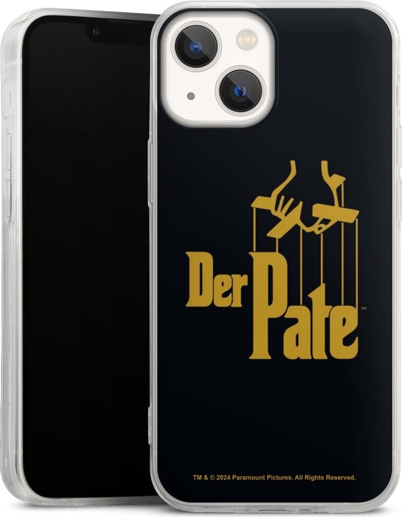 DeinDesign Slim Hülle für Apple iPhone 13 Mini Silikon Case Ultra Dünn Handyhülle Logo Offizielles Lizenzprodukt Der Pate