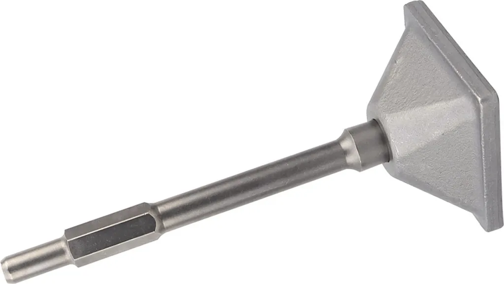 Pilon de compactage pour marteau piqueur hexagonal avec plaque robuste