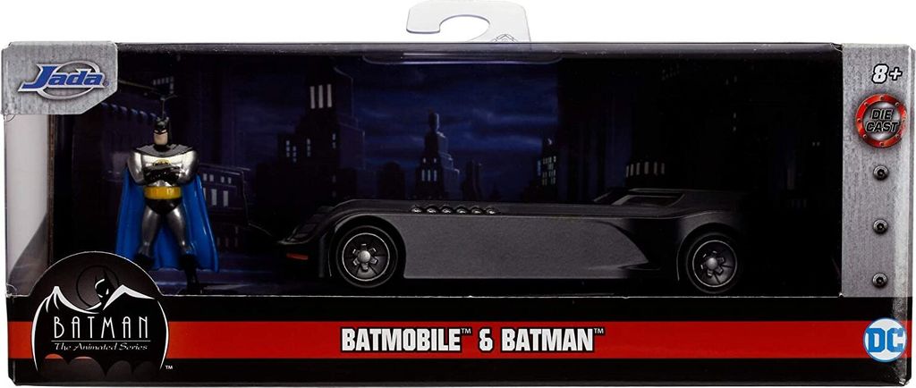 Jada Toys 253213004 - Batman Animated Series Batmobile, 1:32
