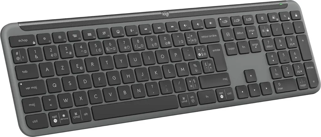 Clavier sans Fil LOGI Signature Slim AZERTY Fini la Saisie Bruyante