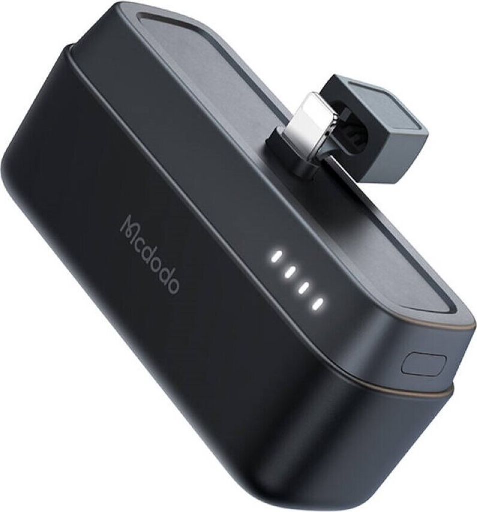 Mcdodo Power Bank MC-6281 20W, 5000mAh with Lightning connector (black)