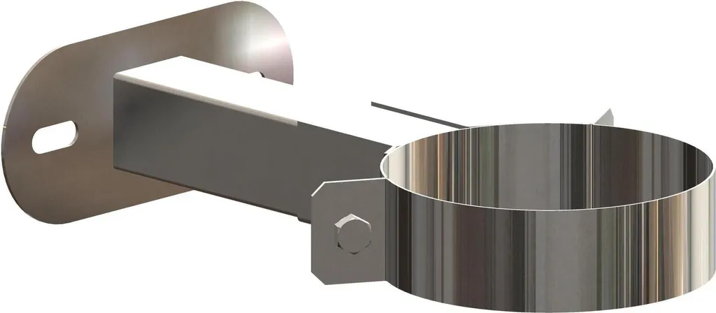 Fixation DN 80/125 Atec IronPoly pour Installation Conduit Fumée