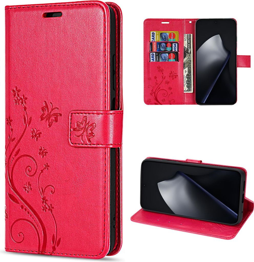 Hülle für Xiaomi 15T Pro Handy Tasche Handyhülle Wallet Produktbild 