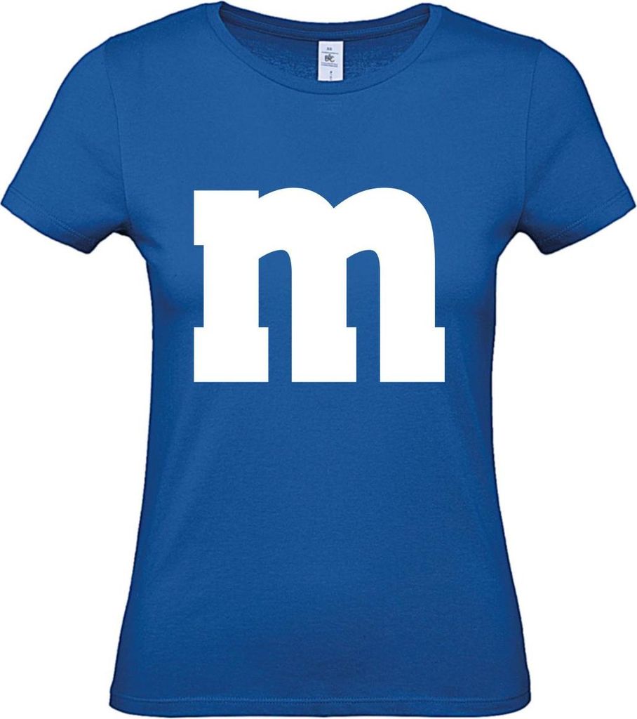 MM Shirt T-Shirt 100% Baumwolle M&M Damen Kostüm Produktbild 