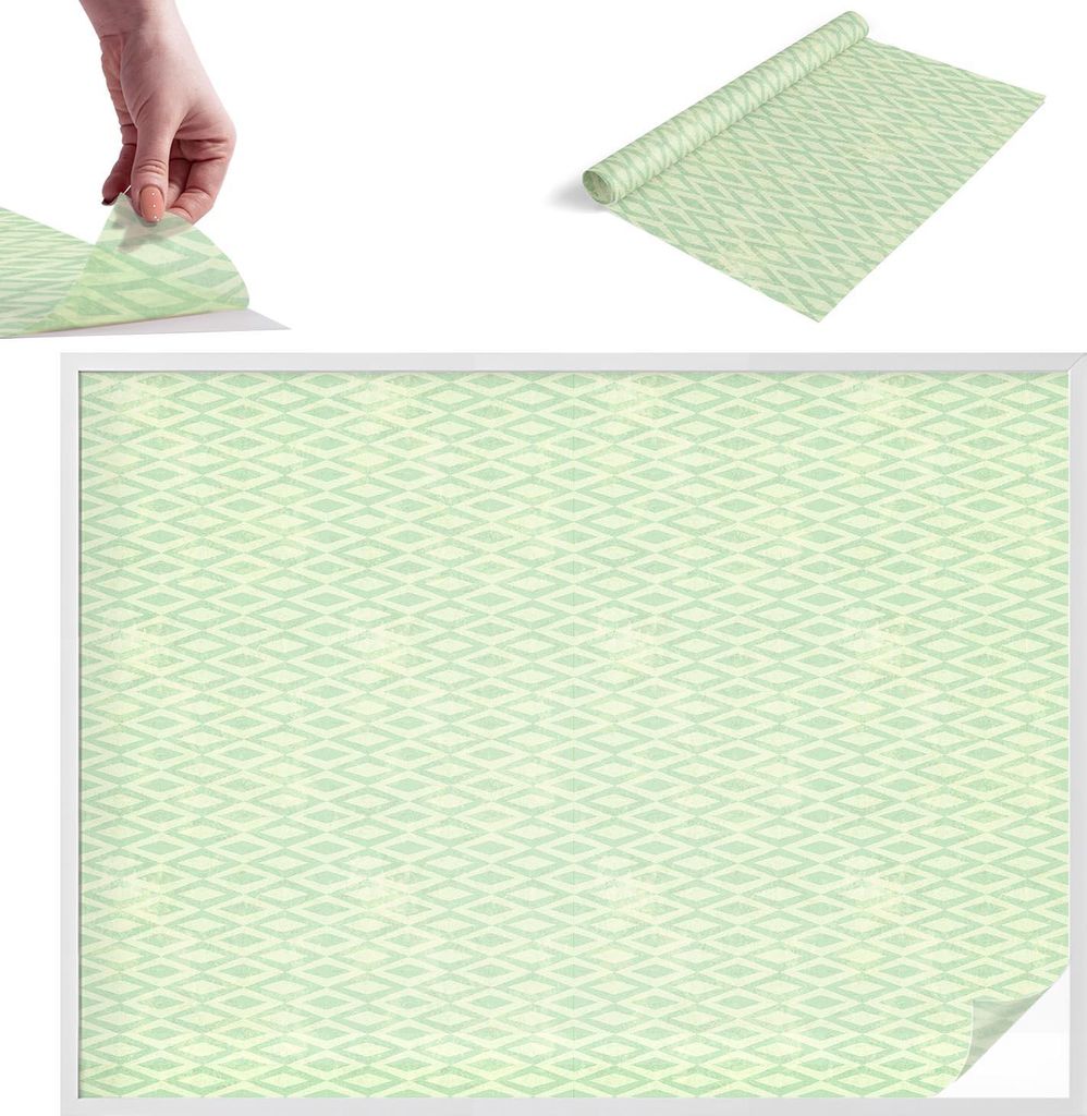 Buntglasfolie für Fenster – 146x200 cm – Stained-Glass-Fensterfolie, dekorativ & blickdicht – Selbstklebende Glasdekorfolie im Buntglas-Desi...