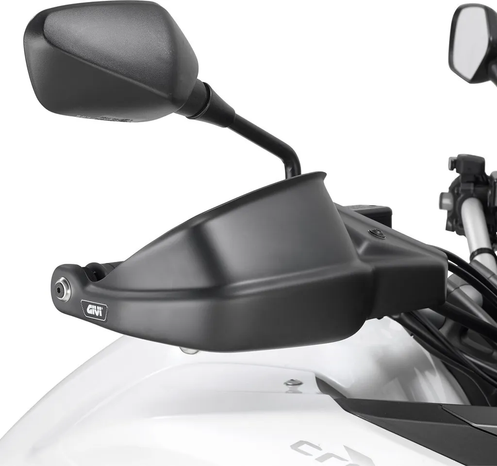 Protège-mains GIVI ABS noir : Accessoires rigides et anti-projections