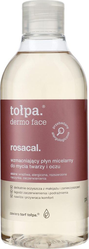 Płyn Micelarny Tolpa Dermo Face Rosacal 400 Ml Zdjęcie produktu 