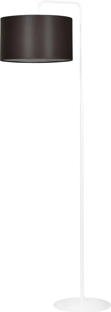 Lampadaire TRAPO LP1 WH WENGE Emibig 574/1 - Luminaire Design Blanc Bois