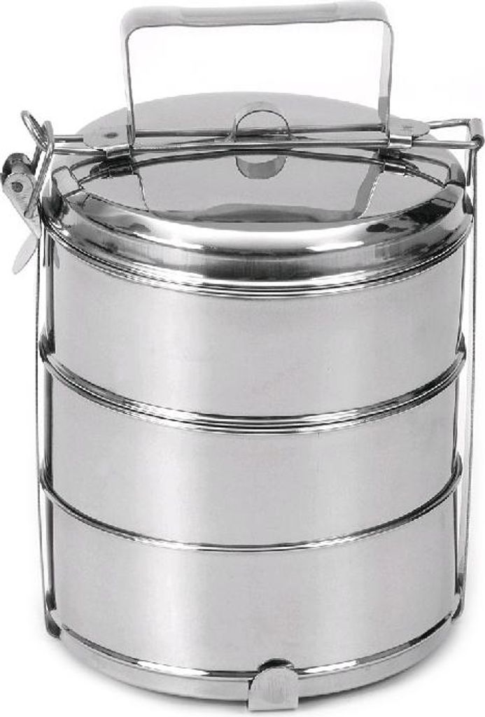 Home Elements nerezový jídlonosič, 3 patra Obrázek produktu 