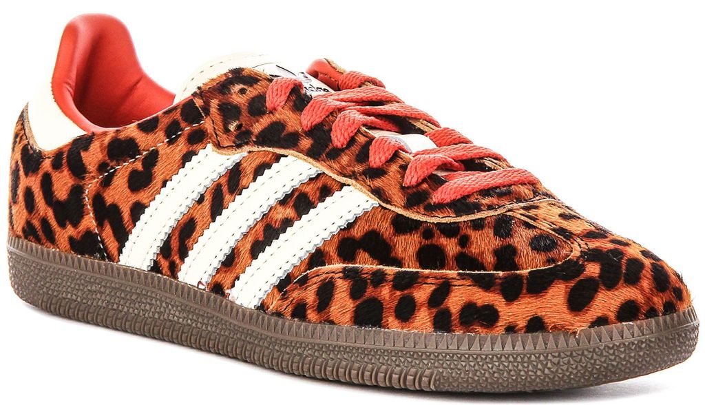 Adidas Samba OG Leopard Print Orange Preloved Red EUR 40 Obrázek produktu 
