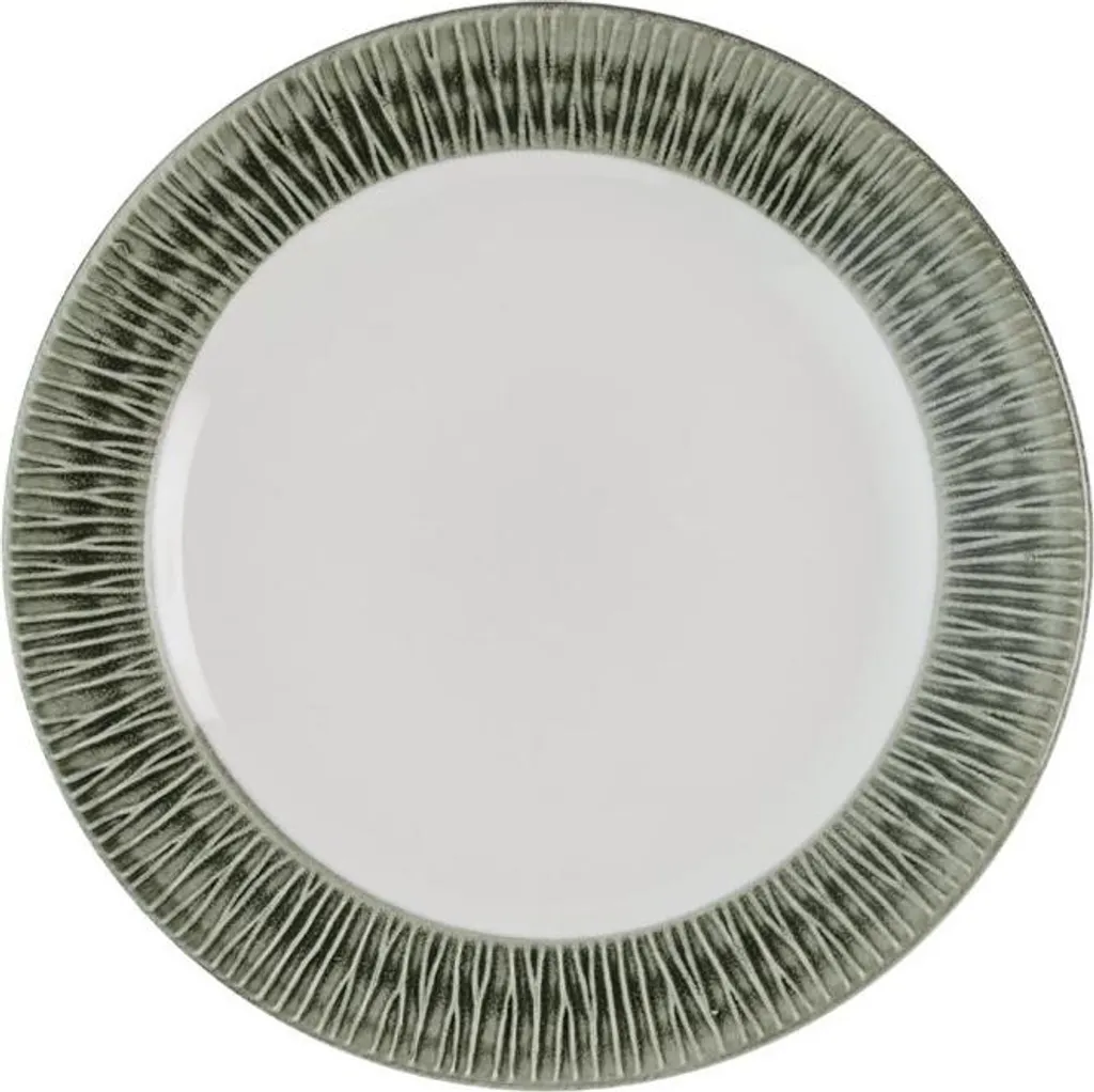 Churchill Bamboo Ceramic Spinwash Alpine Teller, 167 mm, (12 Stück)
