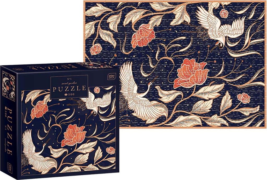 Interprint Puzzle 500 Teile Giardino Segreto 1 Immagine del prodotto 