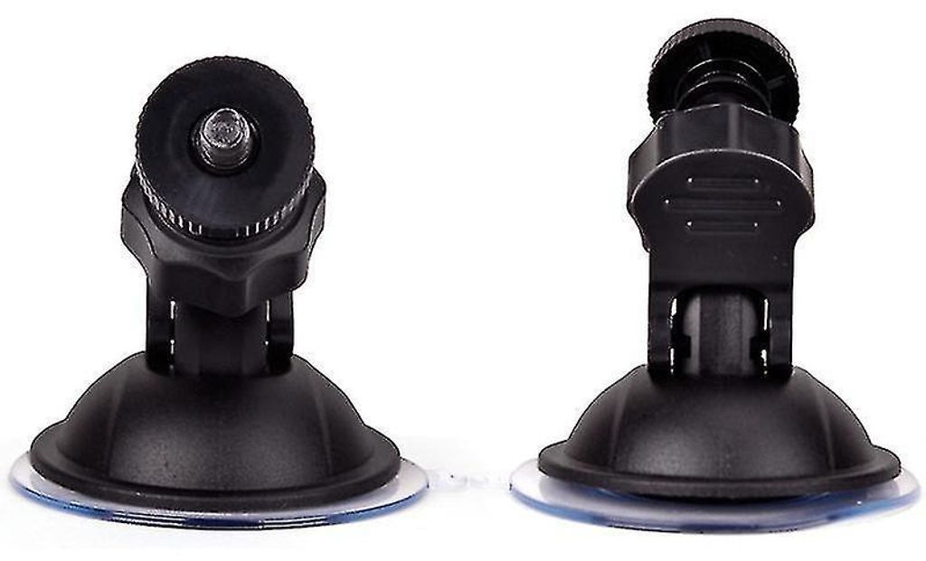 Universelle Saugnapfhalterung für die Windschutzscheibe zum Transport von Autoschlüsselkameras und Action-Cams (schwarz, 2 Stück)