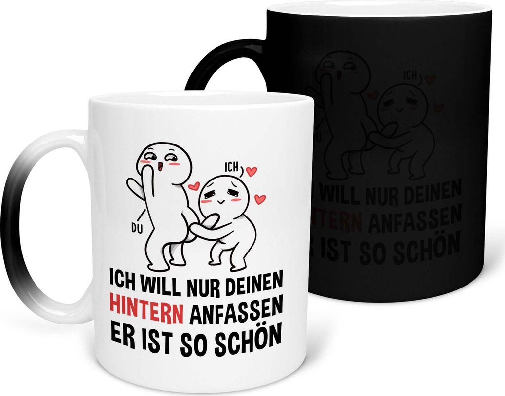 22Feels Zaubertasse Paar Jahrestag Geschenk Hochzeitstag Ehefrau Ehemann Valentinstag Sie Ihn Freund Freundin Geburtstag Weihnachten Liebe Paar Ges...