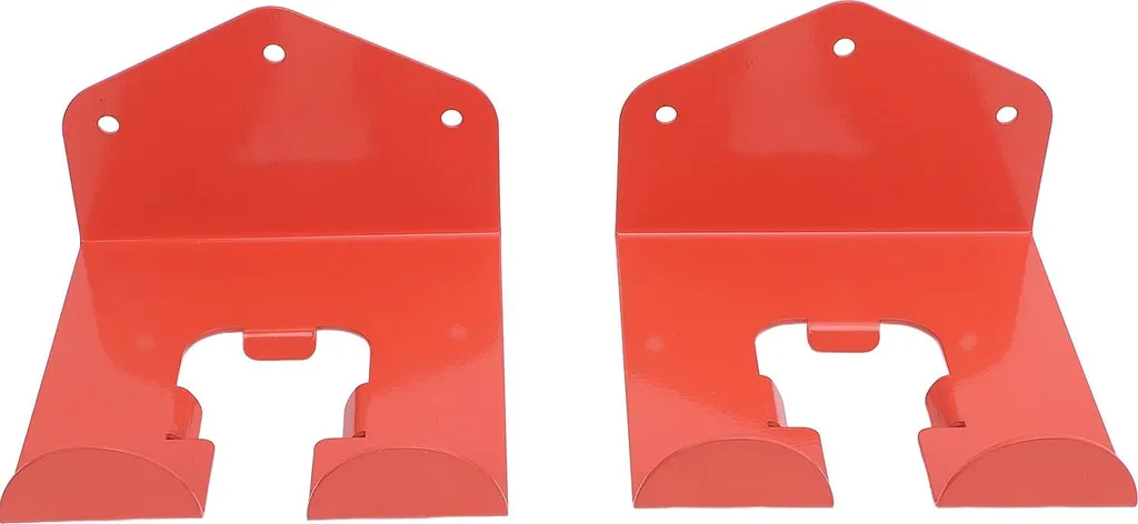 Support Tondeuse Mural Grande Capacité en Acier Inoxydable Robuste x2