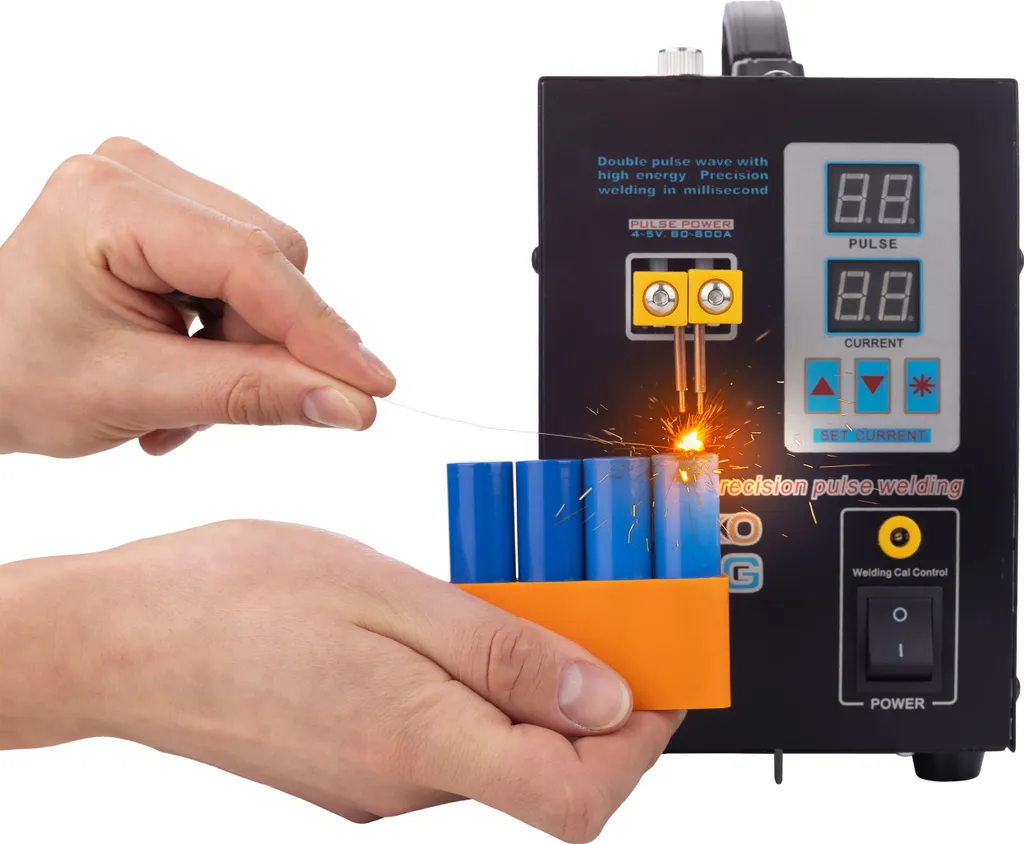 Soudeuse par points à impulsion Sunkko 737G 800A pour batteries 18650