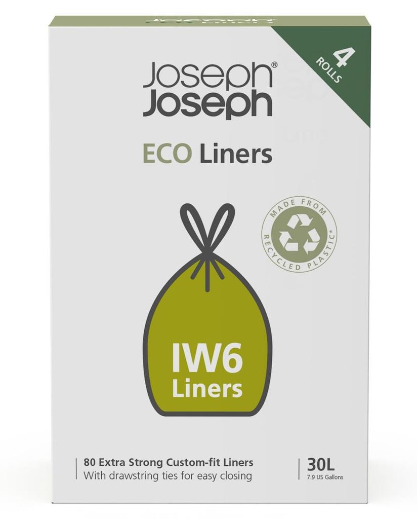 Joseph Joseph - Worki na śmieci 4 x 20 szt. Eco Liners 30 L Zdjęcie produktu 