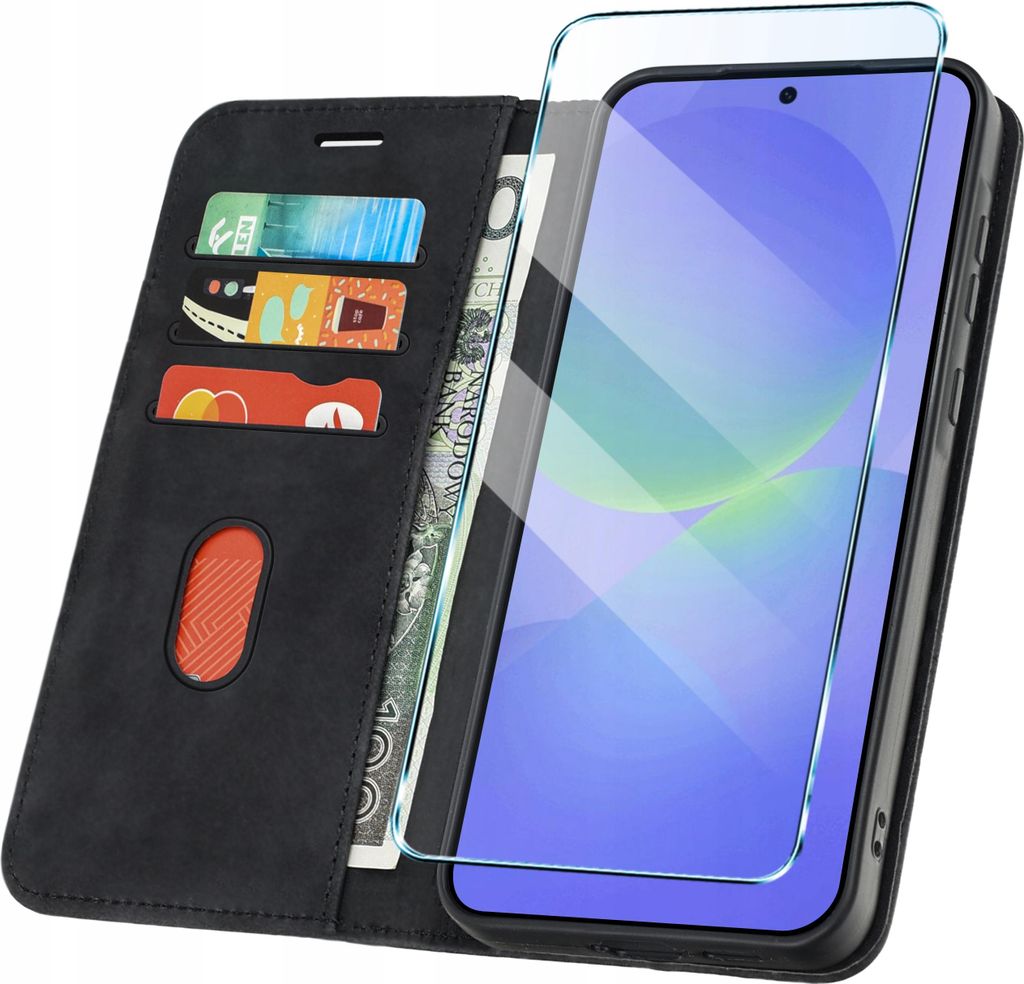 ETUI Z KLAPKĄ do Samsung A56 5G Zamykane Magnetyczne Zdjęcie produktu 