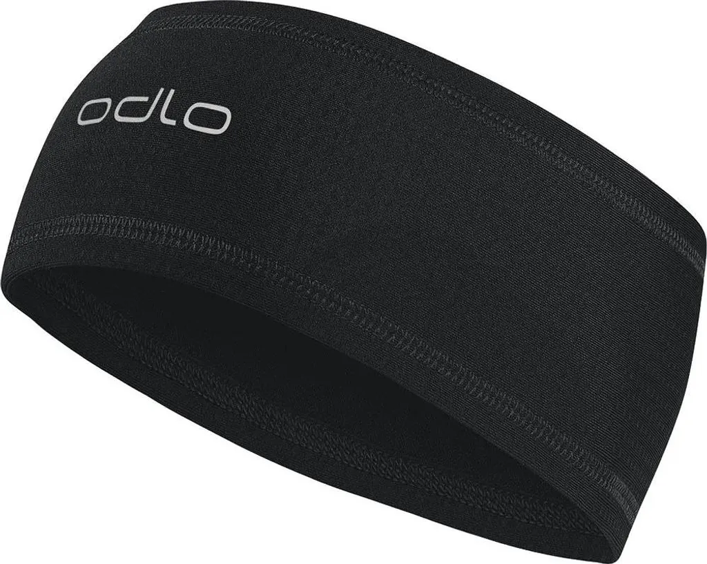 Bandeau Réfléchissant Odlo Polyknit Warm Noir - Haute Isolation Thermique