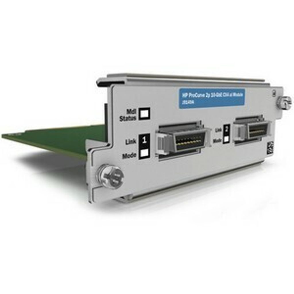 HP J9149A#ABA, Gigabit, 10, 100, 1000 Mbit/Sek, 1000BASE-T, 1000BASE-TX, 100BASE-TX, 10BASE-T, 10GBASE-CX4, 10GBASE-T, 10 Gbit/Sek, 160 g