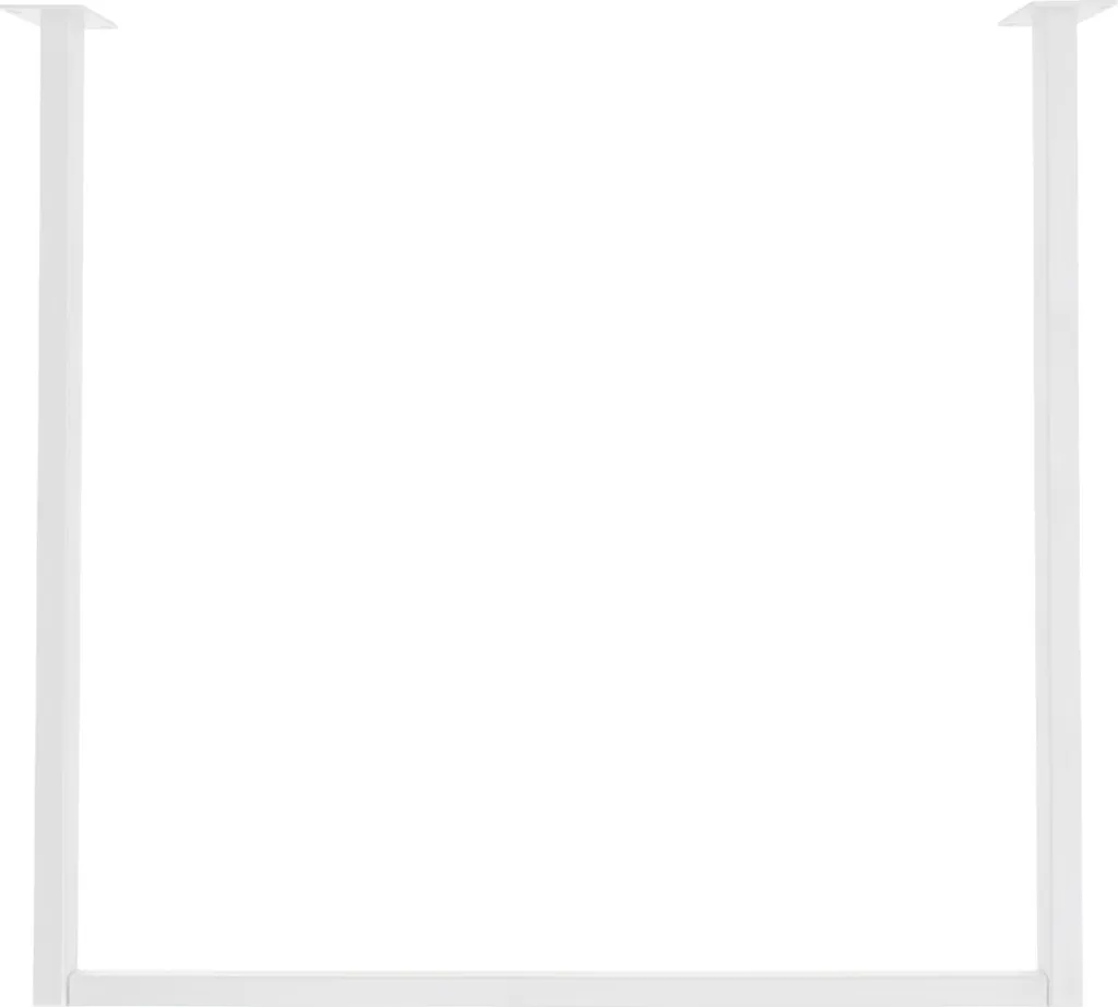 Appendiabiti Industriale Metallo Bianco 90x90 RECHTECK Natural Goods Berlin