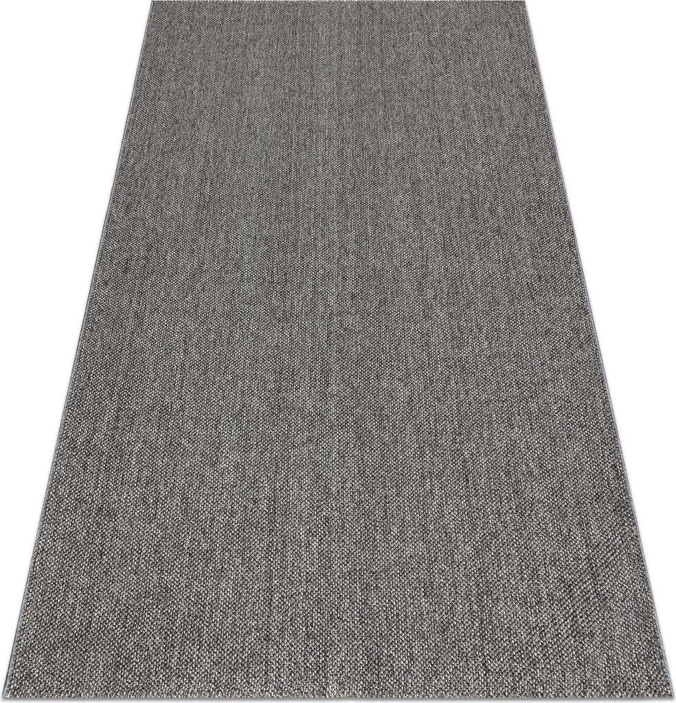 Teppich CASABLANCA LOOM grau, Schleife weich drinnen & draußen Grau 100x150 cm