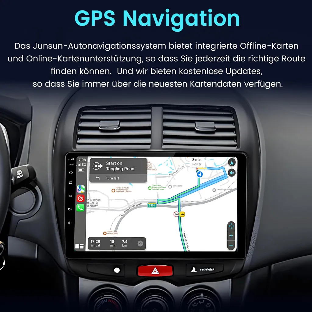 Infotainment Android 12 per Mitsubishi ASX 2010-16 10" GPS - 10