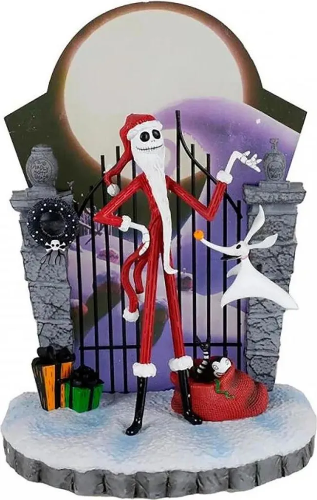 Statue décorative Disney Jack Skellington en Père Noël Multicolore 20cm