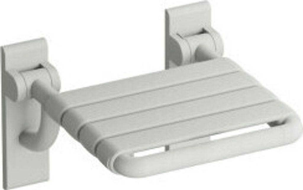 HEWI 801.51B200 97 Klappsitz Ser 801,matt,m.Gabelg.,