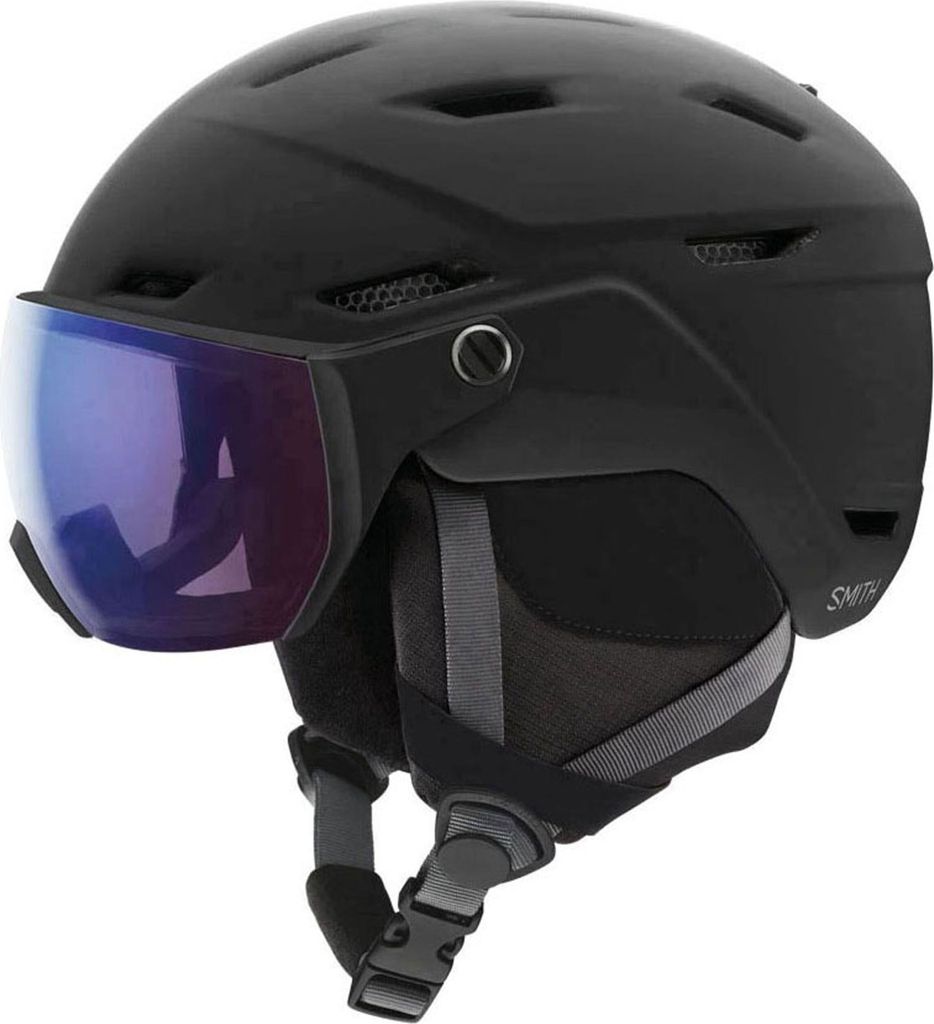 Smith Skihelm SURVEY EU MATTE BLACK / CHROMAPOP PRO PHOTOCHROMIC ROSE 55