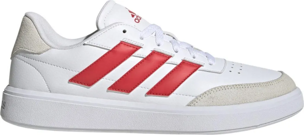 Chaussures Adidas Courtblock JP5342 - Baskets Basses en Cuir Synthétique
