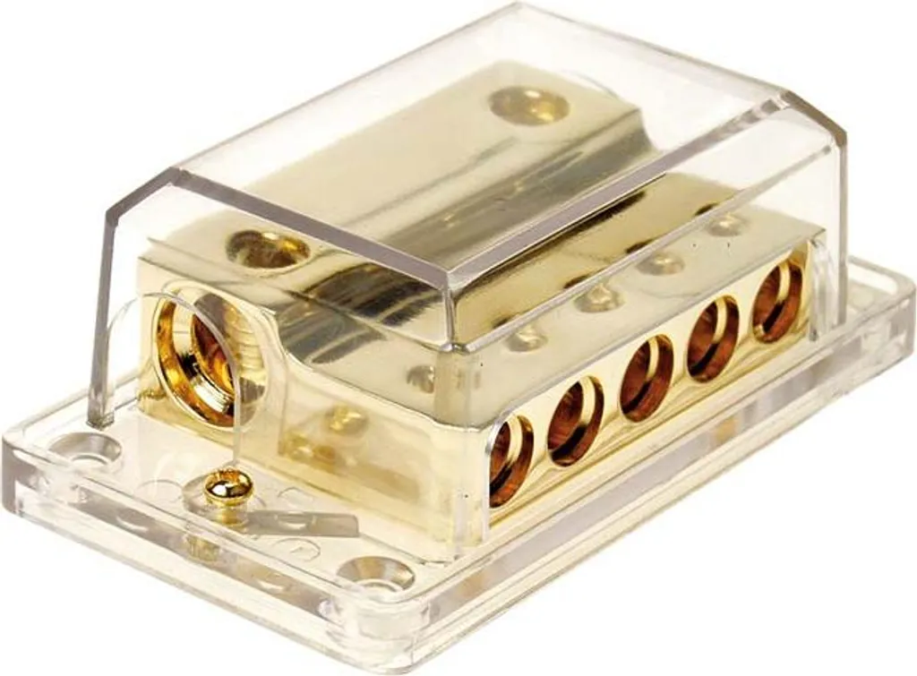 ACV 30.3601-03 Distributore Corrente Car Audio 5 Vie 50mmq