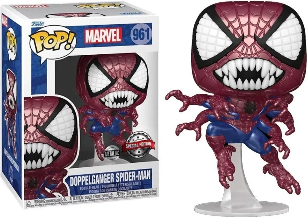 Pack Double Spiderman Marvel Figurine POP Edition Limitée Multicolore - 4