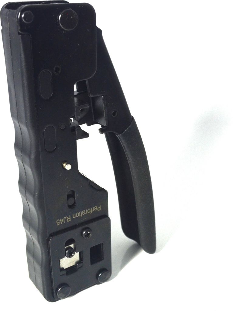 ERKMAN Crimpzange RJ45 cat5/6/7/8 Telekommunikation DSL kabelnetz Werkzeuge Kabel abisolieren,