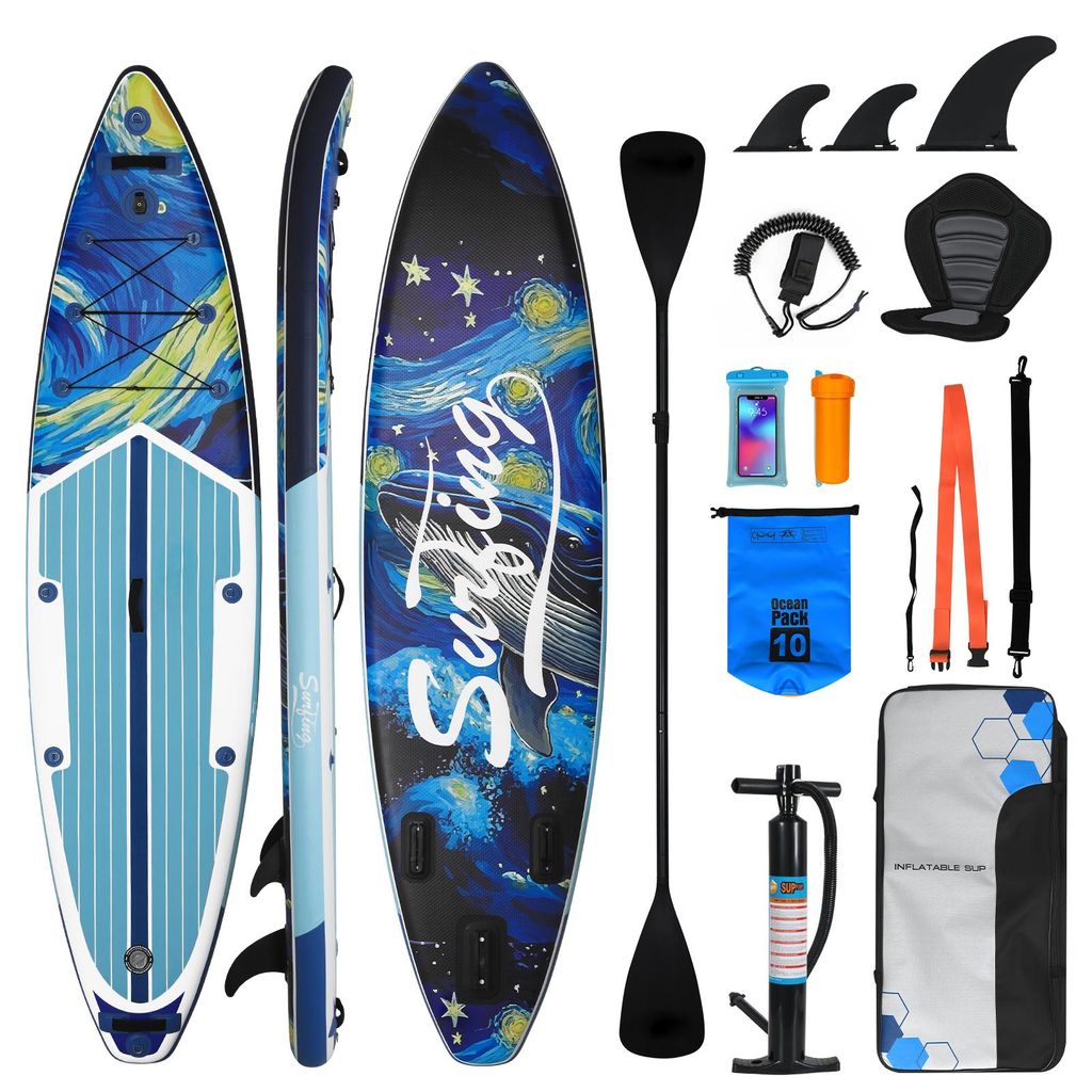 Puluomis SUP Board mit Sitz 335cm, Stand Up Paddle Boards Produktbild 