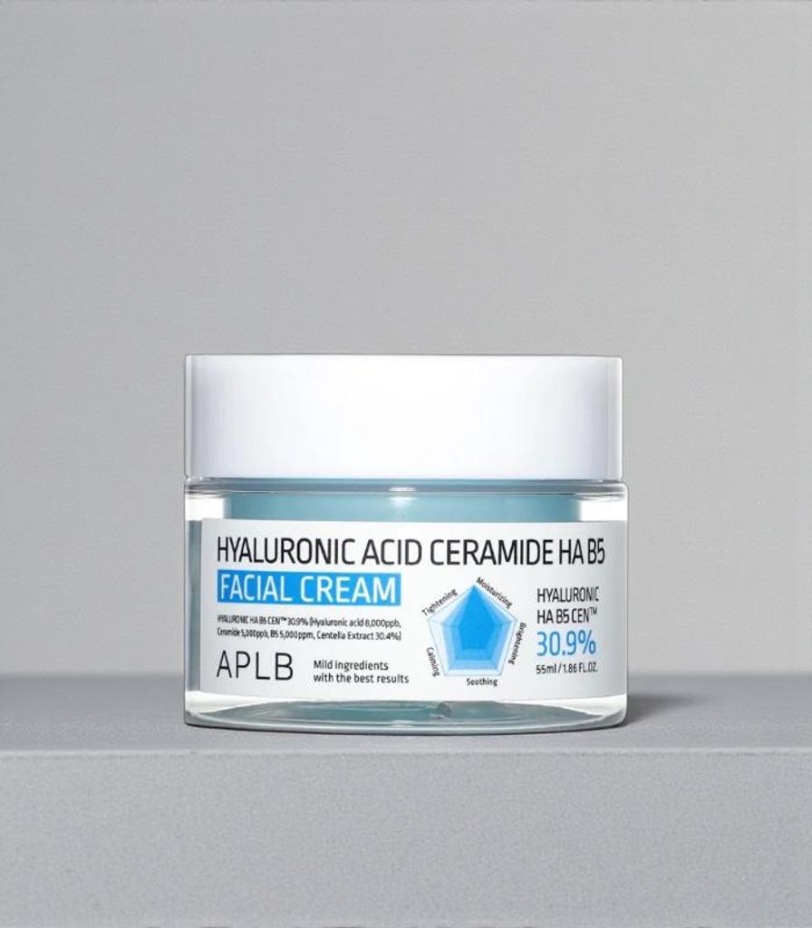 APLB - Hyaluronic Acid Ceramide HA B5 Facial Cream - 55ml Obrázek produktu 
