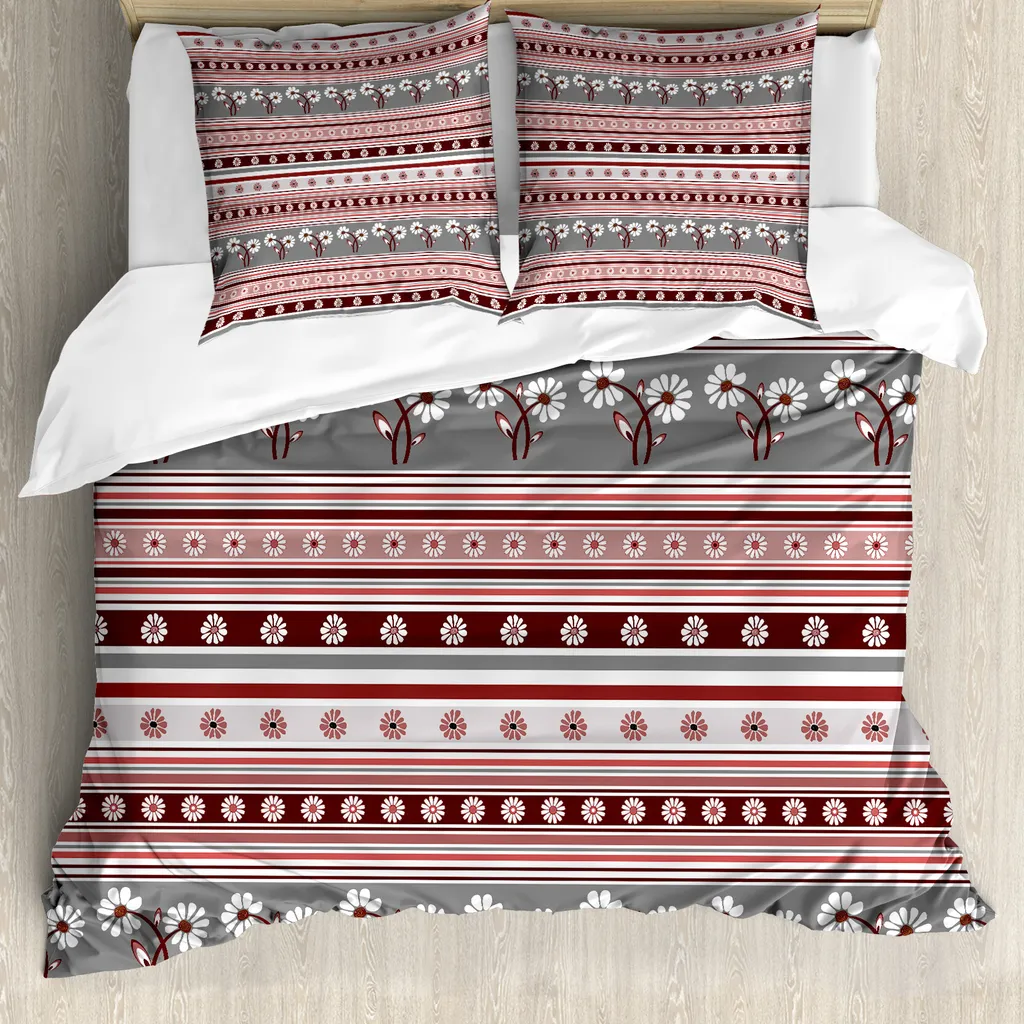 Look Primavera: Copripiumino ABAKUHAUS Rosa e Grigio 200x200