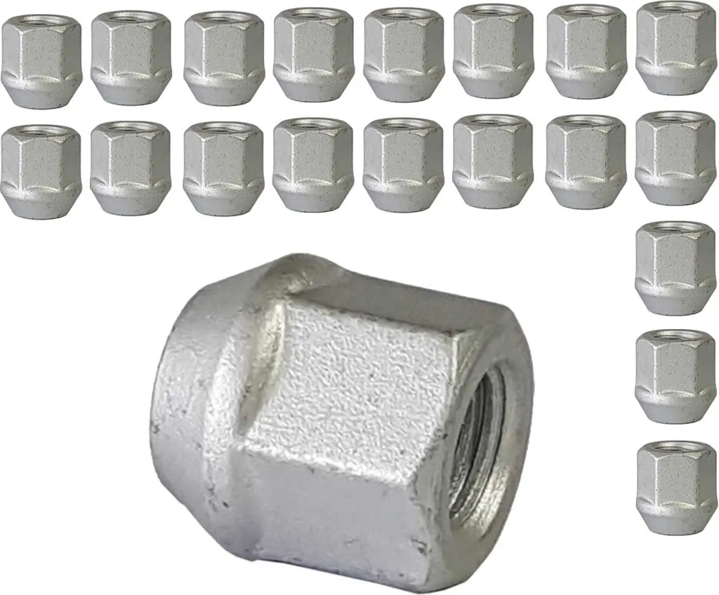 Évitez les Vibrations : 20 Écrous M12x1,5 Coniques pour Jantes Ford DC