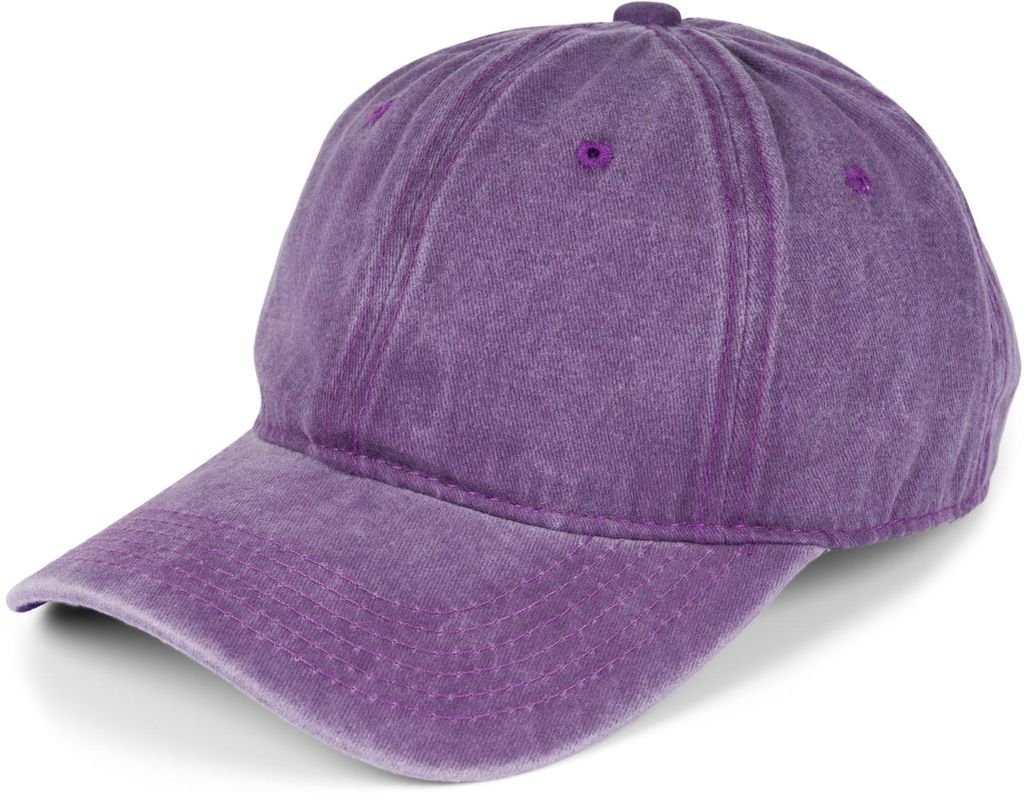 styleBREAKER Uni Baseball Cap Vintage Look verstellbar Produktbild 