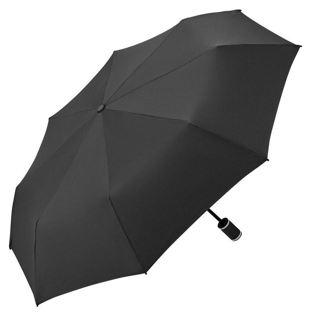 Fare - Mini Faltbarer Regenschirm LT4599 (Einheitsgröße) (Schwarz/Weiß)