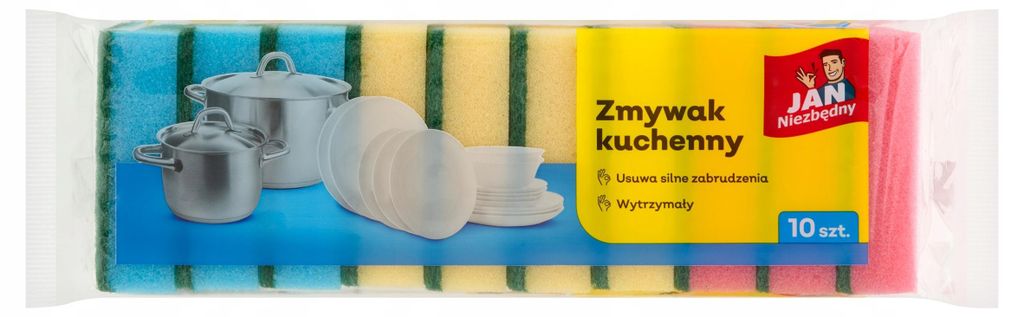Jan Niezbędny Spugne abrasive in nylon per la cucina, 10 Immagine del prodotto 