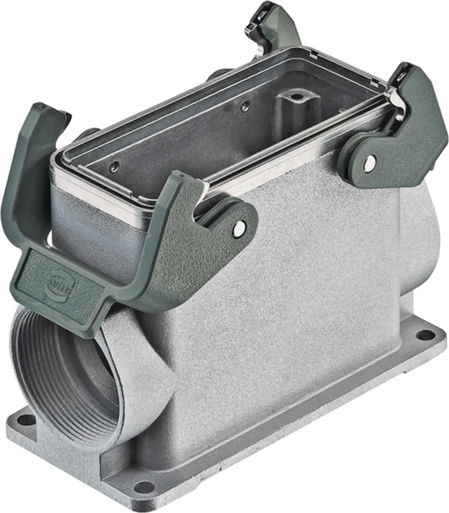 Boîtier de Connexion Han 16B CEM pour Câblage Industriel Haut 2xM40