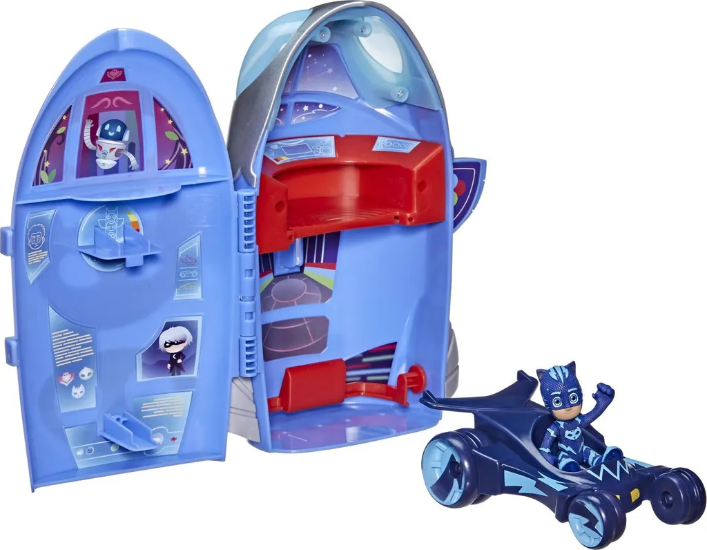 Pack QG Pj Masks 2 en 1 : Le Jouet Complet pour Finir l'Ennui des Petits