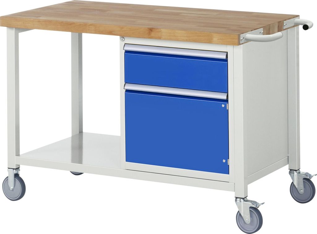 Rau Fahrbare Werkbank Modell 8152 BxTxH 1250x700x880mm