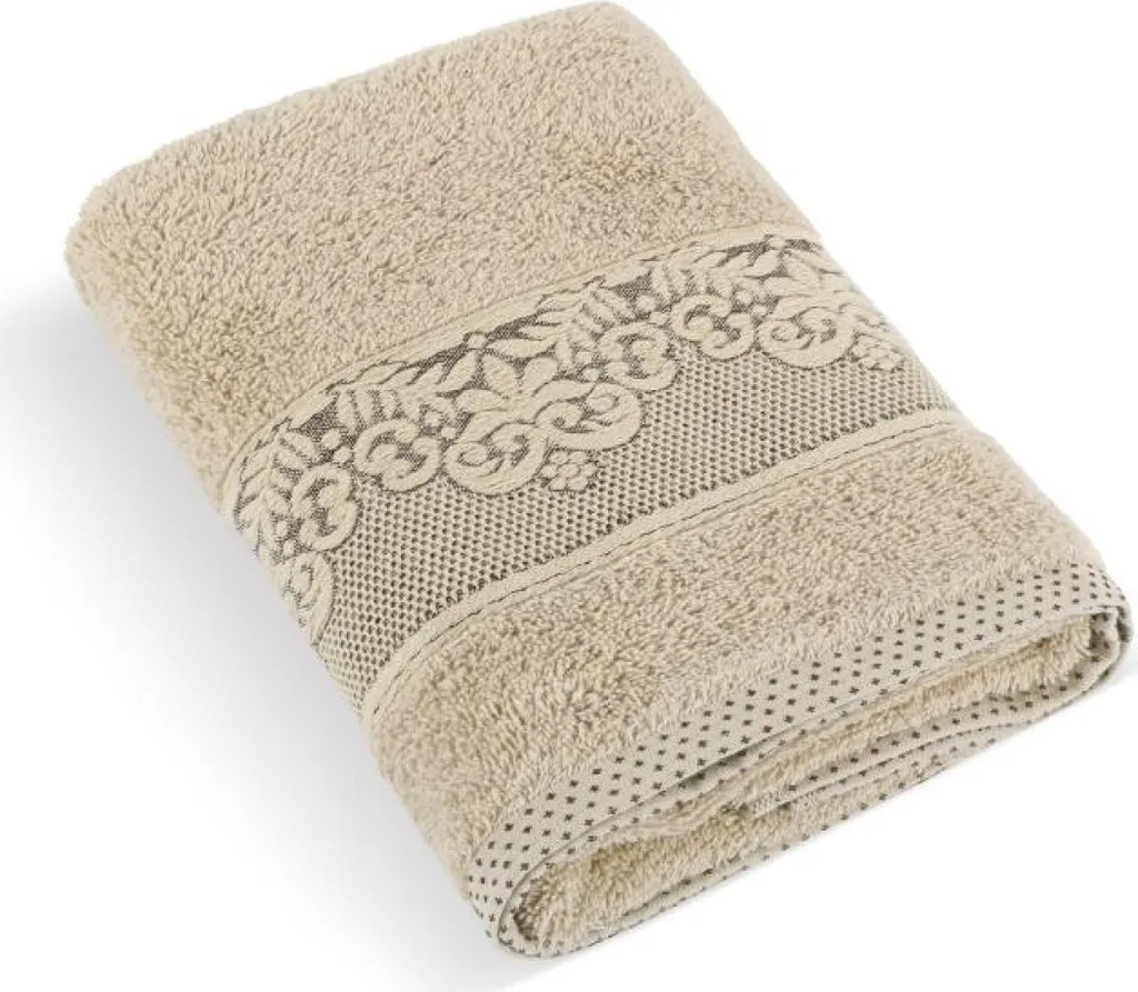 Offerta Asciugamano Orchidea 50x100 cm Beige - Alta Assorbenza Garantita