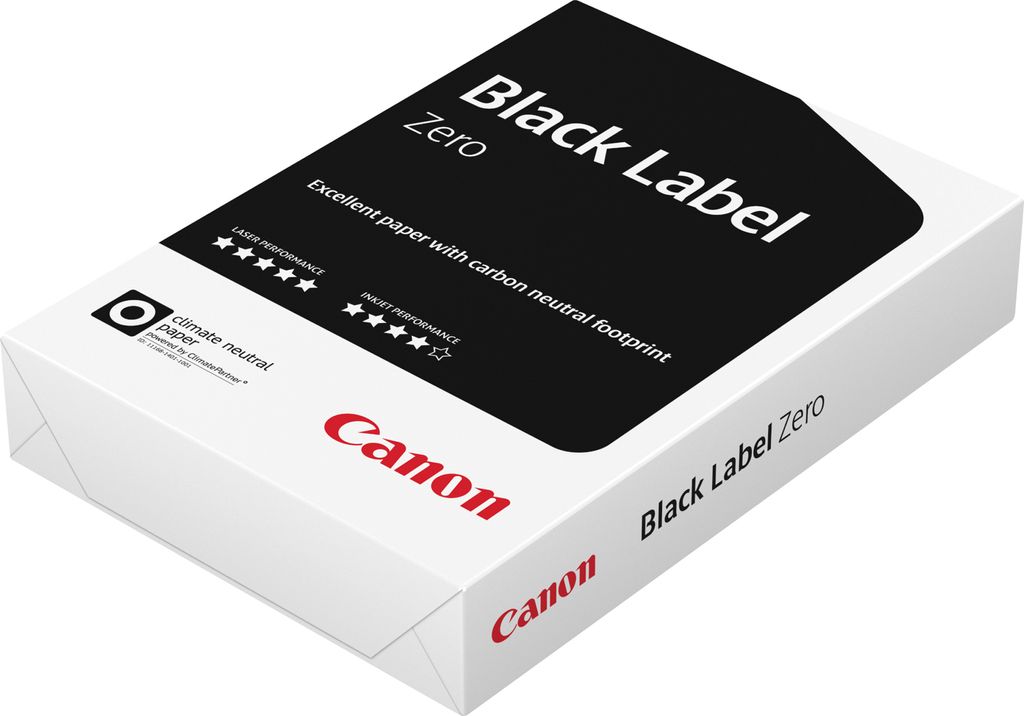 Canon Kopierpapier Black Label Zero 97005214 A5 80g ws 500 Bl./Pack.