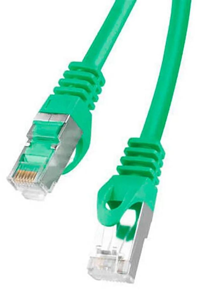 Lanberg Rj45 Ftp 20m Green Pcf6-10cc-2000-g Cat6-netzwerkkabel Grün Grün One Size