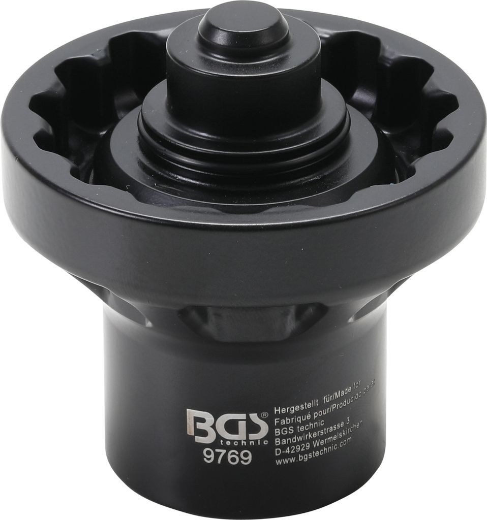 BGS 9769 Spezial-Steckschlüssel-Einsatz, für Porsc he 911 (991), Radschrauben mit Zentralverschluss